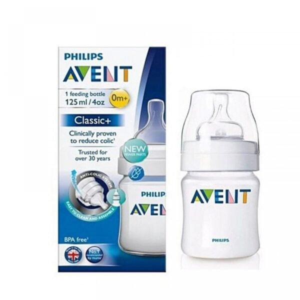 AVENT BIBERON CLASSIQUE 125ML ANTI-COLIC SCF810/61