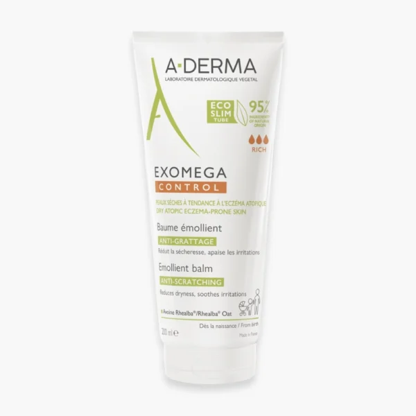 A-DERMA EXOMEGA CONTROL BAUME EMOLLIENT ANTI-GRATTAGE 200ML