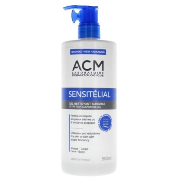 ACM SENSITELIAL GEL NETTOYANT SURGRAS 500ML